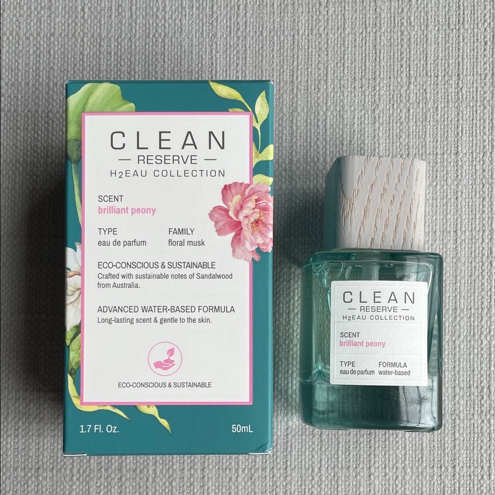 CLEAN RESERVE H2EAU Collection Brilliant Peony 1.7oz